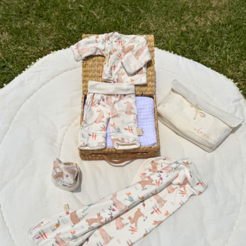 Primera Muda Clásica - Kimono Conejo